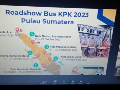 Pemprov Bengkulu Siap Sambut Roadshow Bus KPK