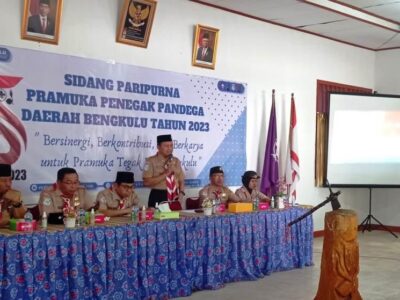 Sidang Paripurna Pramuka, Kwarda 07 Bengkulu Evaluasi dan Susun Program Kerja
