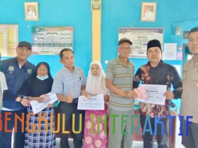 Pemdes Nangai Tayau I Salurkan BLT Periode Januari-Maret untuk 38 KPM