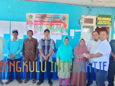 Pemdes Tabeak Blau Salurkan BLT-DD Tahap 1 ke 31 KPM