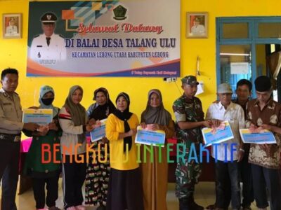 Penyaluran BLT-DD Periode 1 Desa Talang Ulu Sasar 39 KPM