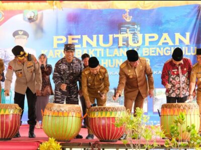 Resmi Ditutup, Berikut 7 Kegiatan Fisik Program Karya Bakti TNI-AL di Kaur