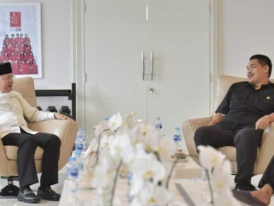 Gubernur Rohidin Temui Menpora Bahas Pelaksanaan Tour De Bencoolen