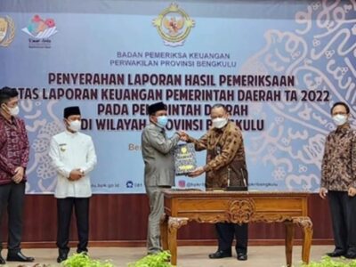 7 Kali Berturut, Pemkab Lebong Kembali Raih Opini WTP