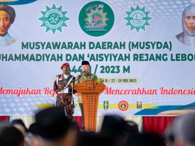 Gubernur Rohidin Buka Musda Muhammadiyah Rejang Lebong