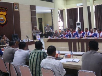 Hasil Rakor PBVSI Bengkulu: Gelar Kapolda Cup, Usulkan Pembangunan Lapangan Indoor