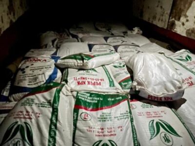 Polda Bengkulu Amankan 20 Ton Pupuk Palsu dalam Truk Kontainer