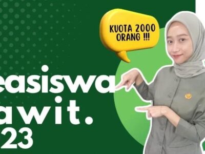 Pemerintah Buka Beasiswa SDM Sawit Tahun 2023, Kuliah Gratis hingga Uang Kos