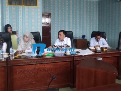 Bapemperda DPRD Lebong Godok Tiga Raperda Tahun 2023