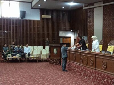 Gubernur Rohidin Sampaikan Nota Penjelasan Raperda Pertanggungjawaban APBD TA 2022