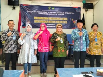 Pemkab Bengkulu Selatan Bersama Menkumham Gelar Sosialisasi HAKI