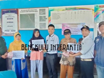 Salurkan BLT, Kades Nangai Tanyau Berharap Penerima Bijak Menggunakan Bantuan