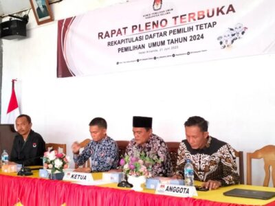 KPU Seluma Tetapkan Jumlah DPT Pemilu 2024, Ini Rinciannya!