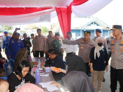 Polda Bengkulu Gelar Bakti Sosial Kesehatan Sambut Hari Bhayangkara