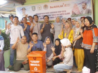 Hadiri Pelatihan Pilah, Pilih dan Pulih Sampah, Usin Sembiring: Zero Wise Harus Terwujud