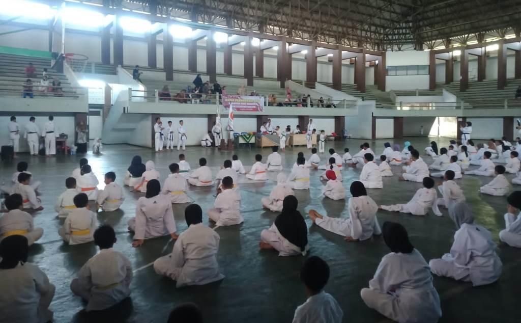 252 Karateka Ikuti Ujian Kenaikan Sabuk, Ini Harapan Ketua ASKI Bengkulu Usin Sembiring
