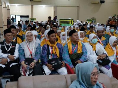 Kloter 1 Jemaah Haji Bengkulu Berangkat ke Tanah Suci