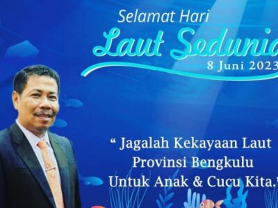 Momen Hari Laut Dunia, Usin Sembiring Ajak Masyarakat Jaga Laut Bengkulu