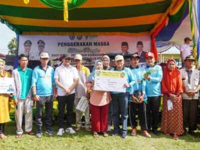 Pemprov Lakukan Penggerakan Massa dan Bantuan Sosial di Kabupaten Kaur