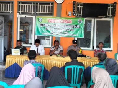 Penyaluran BLT-DD Desa Bukit Sari Kepahiang Berjalan Lancar