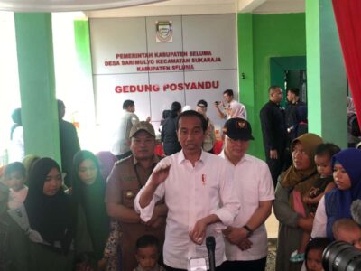 Presiden Jokowi Puji Pemda Seluma Sukses Tangani Stunting