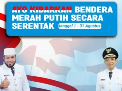 Per 1 Agustus, Pemkot Ajak Warga Kibarkan Bendera Merah Putih