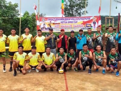 Turnamen Voli Desa Cawang, 39 Tim Siap Bertanding Rebutkan Piala Ketua DPRD