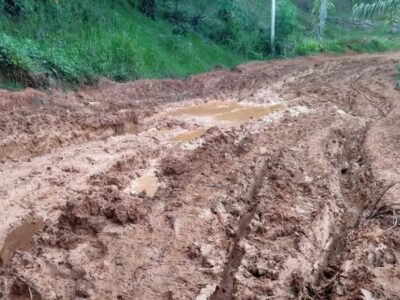 Rusak Parah, Warga Minta Presiden Jokowi Tinjau Jalan Desa Suban Seluma