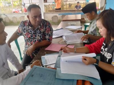 Pemdes Nangai Tanyau Gelar Monev Sistem Administrasi Penggunaan Dana Desa
