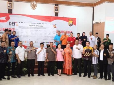 Polda Bengkulu Gelar Deklarasi Pemilu Damai, Ajak Ciptakan Suasana Kondusif