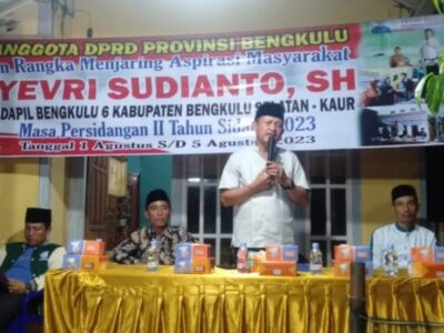 Reses Yevri Sudianto Siap Perjuangkan Aspirasi Konstituen