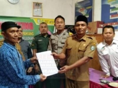 Desa Suro Baru Gelar Rembuk Stunting Bersama Puskesmas Ujan Mas