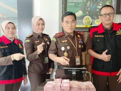 Kejati Bengkulu Kembali Terima Uang Kerugian Negara Proyek Asrama Haji