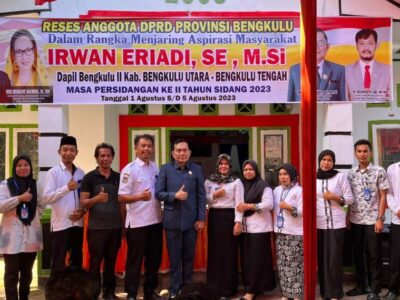 Reses Kedua, Irwan Eriadi Berharap Keluhan Warga Ada Jalan Keluarnya