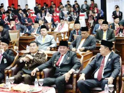 Paripurna DPRD Provinsi Bengkulu Mendengarkan Pidato Kenegaraan