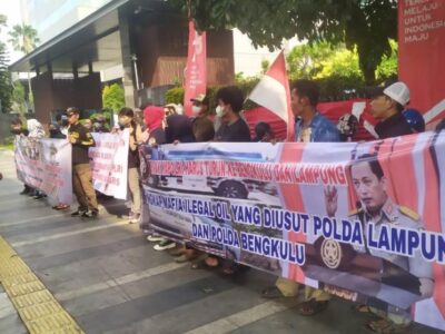 Demo di Mabes Polri, FPR Bengkulu Tuntut Mafia Minyak hingga Kasus Proyek Kota Tuo