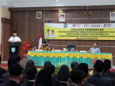 Gubernur Rohidin: Pejabat Perlu Memiliki Jiwa Leadership Mumpuni untuk Memajukan Daerah