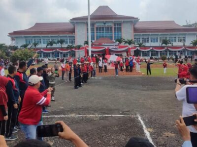 Lomba Agustusan, Layangan Bupati Seluma Putus Sebelum Terbang