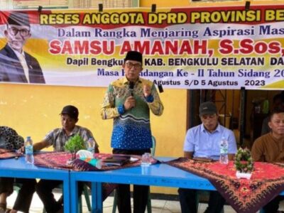 Reses Temu Konstituen, Samsu Amanah Siap Perjuangkan Aspirasi Masyarakat