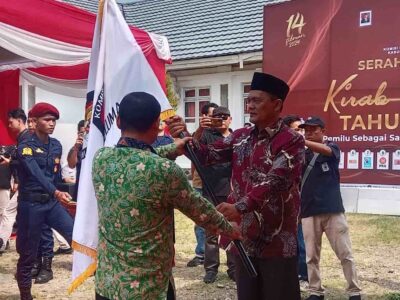 Kirab Pemilu Selama 7 Hari, KPU Seluma Optimis Tingkatkan Partisipasi Pemilih