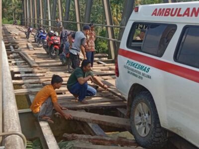 Pemkab Seluma Segera Rehab Jembatan Rusak yang Viral Dilewati Ambulance