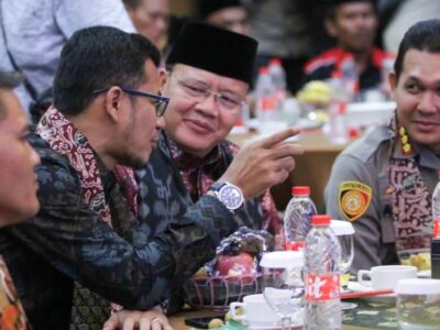 Hadiri Pelantikan IKS, Gubernur Rohidin: Semua Orang Minang Penggerak Ekonomi Daerah