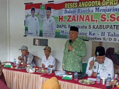 Reses Temu Konstituen, Zainal Siap Perjuangkan Aspirasi Masyarakat