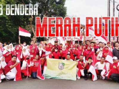 Ikuti Kirab Merah Putih HUT RI ke-78, Syafriandi Pesankan Nilai Kebangsaan ke Pegawai DKP