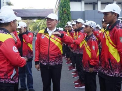 Lepas Kontingen Popnas XVI, Gubernur Rohidin: Raih Prestasi dan Jaga Nama Daerah
