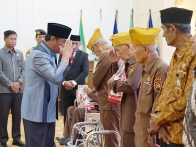 145 Keluarga Veteran Bengkulu Kumpul di Balai Raya Semarak