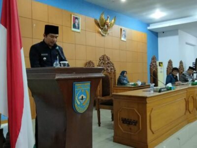 Eksekutif Sampaikan Pandangan di Paripurna Penyampaian APBD 2023