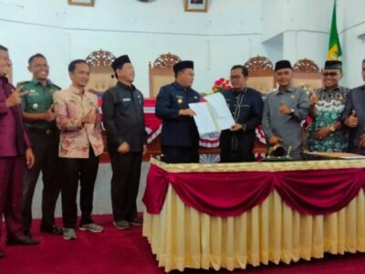 DPRD Setujui Raperda RAPBD-P Seluma Tahun Anggaran 2023