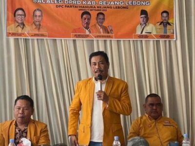 Target Hanura di Rejang Lebong: 1 Dapil 1 Kursi, Arsop Dewana Calon Bupati