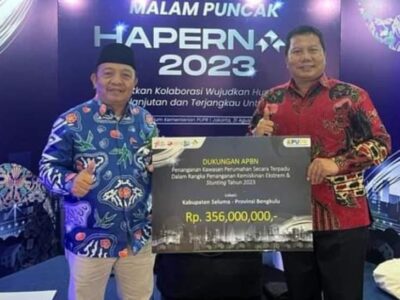 Desa Kota Agung Seluma Terpilih Jadi Pilot Projet Program Bedah Rumah Kementrian PUPR